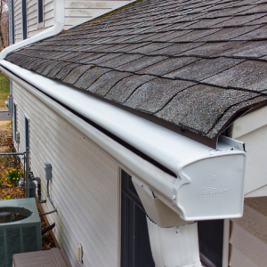 LeafGuard gutter